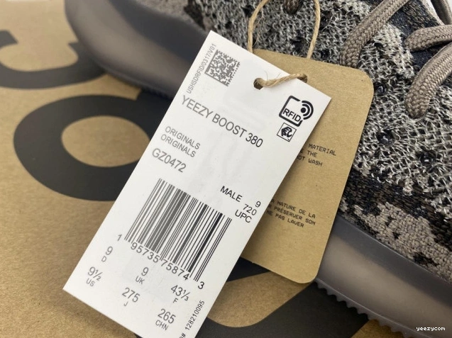 Yeezy 380 Salt' GZ0472 Boost 'Stone 0806